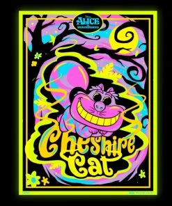 Quantum Collectibles Funko Blacklight Alice In Wonderland: Cheshire Cat Funko Shop Exclusive Poster