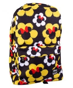 Quantum Collectibles Loungefly Minnie Mouse Flowers Nylon Backpack