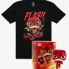 Quantum Collectibles Funko DC Flash Pop And Tee Box (Boxlunch Exclusive) Large Funko Pop! Vinyls 1 Quantum Collectibles Funko DC Flash Pop And Tee Box (Boxlunch Exclusive) Large Funko Pop! Vinyls