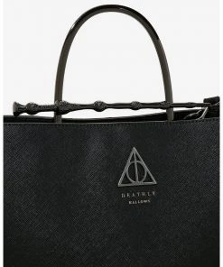 Quantum Collectibles Loungefly Harry Potter Elder Wand Handbag (Black) Preorder 11 Quantum Collectibles Loungefly Harry Potter Elder Wand Handbag (Black) Preorder