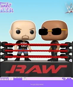 Quantum Collectibles Funko Pop! WWE: Funko Fair The Rock V Stone Cold Wrestling Ring Pop! Moment Pre-Order