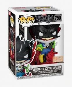 Quantum Collectibles Funko Pop! Marvel Venom Venomized Doctor Strange Glow-in-the-Dark Vinyl Bobble-Head - BoxLunch Exclusive Pre-Order