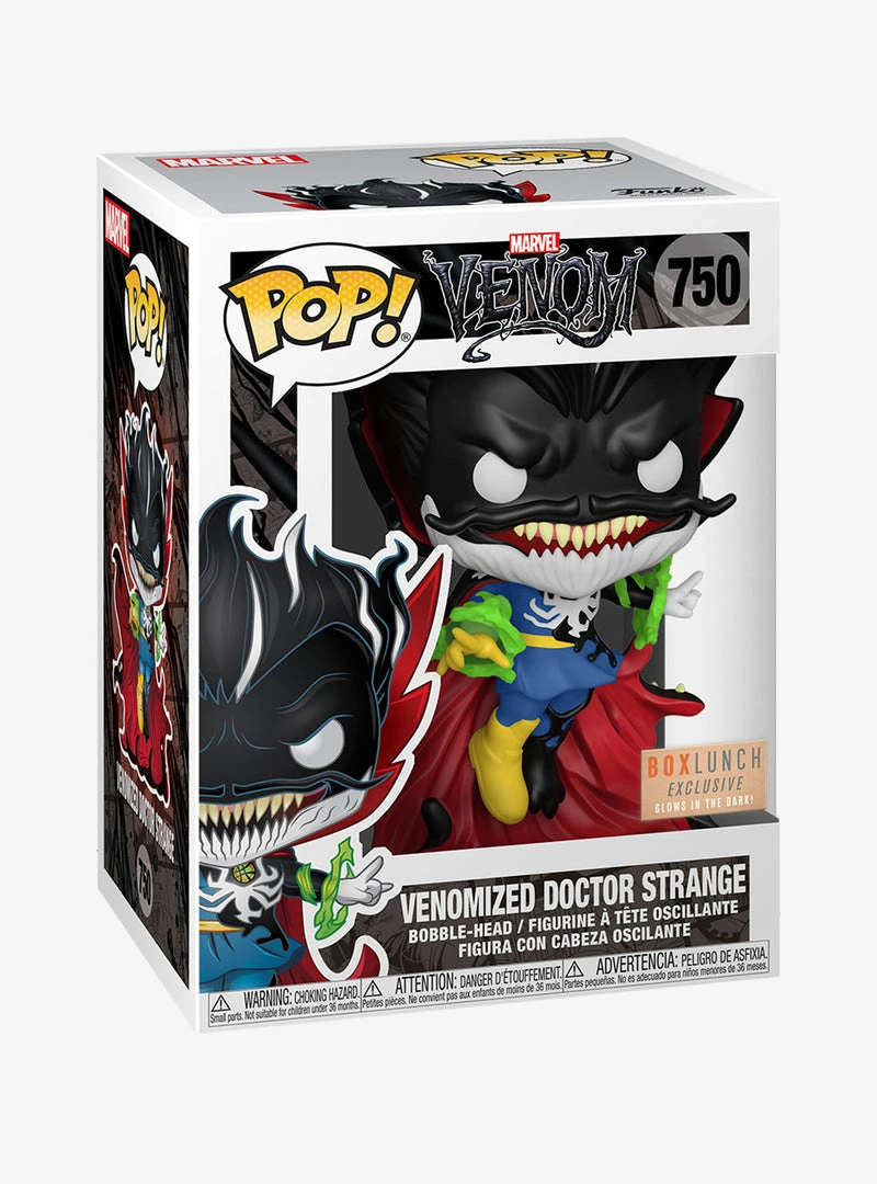 Quantum Collectibles Funko Pop! Marvel Venom Venomized Doctor Strange Glow-in-the-Dark Vinyl Bobble-Head - BoxLunch Exclusive Pre-Order 3 Quantum Collectibles Funko Pop! Marvel Venom Venomized Doctor Strange Glow-in-the-Dark Vinyl Bobble-Head - BoxLunch Exclusive Pre-Order