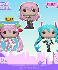 Quantum Collectibles Funko Pop! Hatsune Miku And Mergurine Luka Bundle With Hot Topic Exclusive Bundle Pre-Order