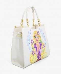 Quantum Collectibles Loungefly Disney Tangled Floral Embroidered Handbag Pre-Order