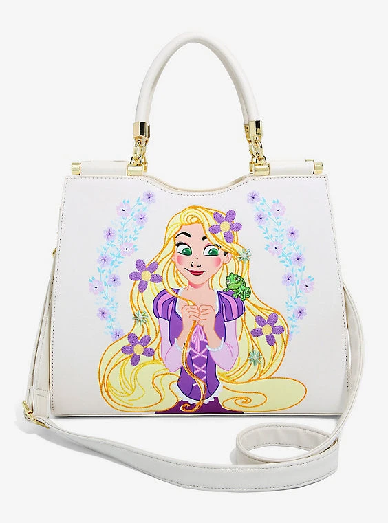 Quantum Collectibles Loungefly Disney Tangled Floral Embroidered Handbag Pre-Order 3 Quantum Collectibles Loungefly Disney Tangled Floral Embroidered Handbag Pre-Order