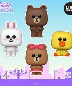 Quantum Collectibles Funko Pop! Animation: Line Friends Funko Fair Bundle Pre-Order Funko Pop! Vinyls