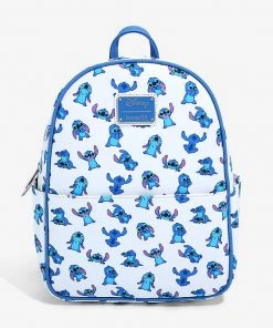 Quantum Collectibles Loungefly Disney Lilo And Stitch All Over Stitch Mini Backpack Pre-Order
