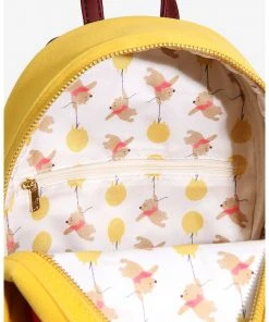Quantum Collectibles Loungefly Disney Winnie The Pooh Floral Crown Flocked Mini Backpack - US Exclusive Preorder 13 Quantum Collectibles Loungefly Disney Winnie The Pooh Floral Crown Flocked Mini Backpack - US Exclusive Preorder