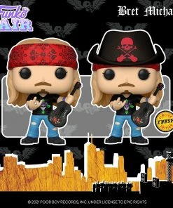 Quantum Collectibles Funko Pop! Rocks: Bret Michaels Chase Bundle Funko Fair Pre-Order Funko Pop! Vinyls