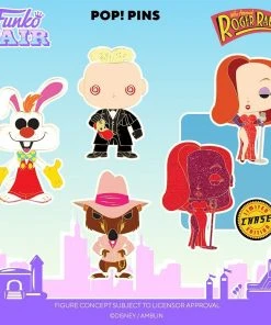 Quantum Collectibles Funko Pop! Disney: Roger Rabbit Pop Pins Funko Fair Pre-Order