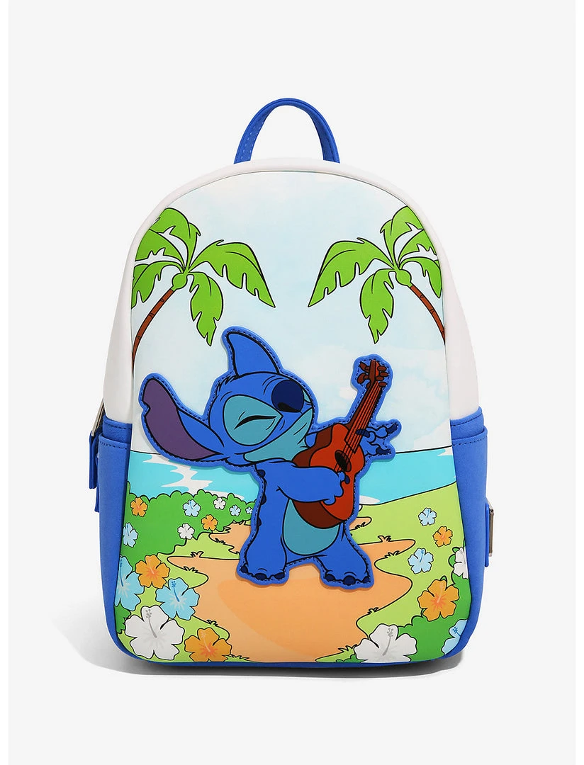 Quantum Collectibles Loungefly Disney Lilo & Stitch Stitch With Ukulele Mini Backpack US Exclusive Preorder 3 Quantum Collectibles Loungefly Disney Lilo & Stitch Stitch With Ukulele Mini Backpack US Exclusive Preorder