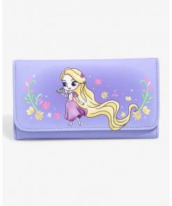Quantum Collectibles Loungefly Disney Rapunzel Chibi Character Wallet Preorder