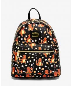 Quantum Collectibles Loungefly Pokemon Charmander Daisy Mini Backpack US Exclusive Preorder