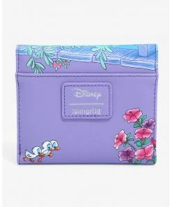 Quantum Collectibles Loungefly Lilo And Stitch: Stitch Ducklings Flap Wallet Preorder