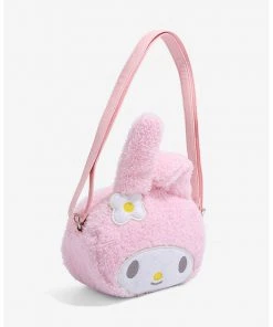 Quantum Collectibles Loungefly My Melody Plush Crossbody Bag Preorder