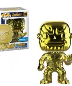 Quantum Collectibles Funko Pop! Marvel Avengers: Thanos 289 Yellow Chrome Walmart Exclusive