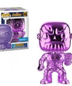 Quantum Collectibles Funko Pop! Marvel Avengers: Thanos 289 Purple Chrome Walmart Exclusive Funko Pop! Vinyls