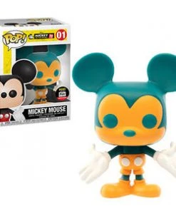 Quantum Collectibles Funko Pop! Disney Mickey Mouse 90 Years 01 Green/Yellow Funko Shop Exclusive