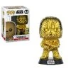 Quantum Collectibles Funko Pop! Movies Star Wars: Chewbacca 299 Galactic Convention 2019 Gold Chrome Funko Pop! Vinyls