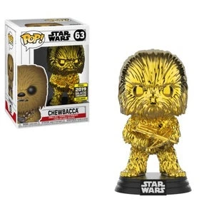 Quantum Collectibles Funko Pop! Movies Star Wars: Chewbacca 299 Galactic Convention 2019 Gold Chrome Funko Pop! Vinyls 3 Quantum Collectibles Funko Pop! Movies Star Wars: Chewbacca 299 Galactic Convention 2019 Gold Chrome Funko Pop! Vinyls