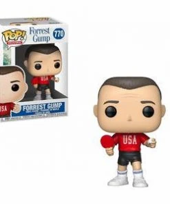 Quantum Collectibles Funko Pop! Movies Forrest Gump: Forrest Gump In Red Ping Pong Outfits