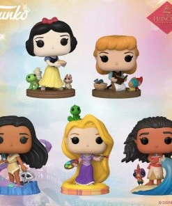 Quantum Collectibles Funko Pop! Disney Princess Ultimate Bundle Of 5 Preorder
