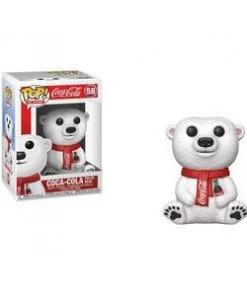 Quantum Collectibles Funko Pop! Ad Icons Coca Cola Bear 58 Funko Pop! Vinyls