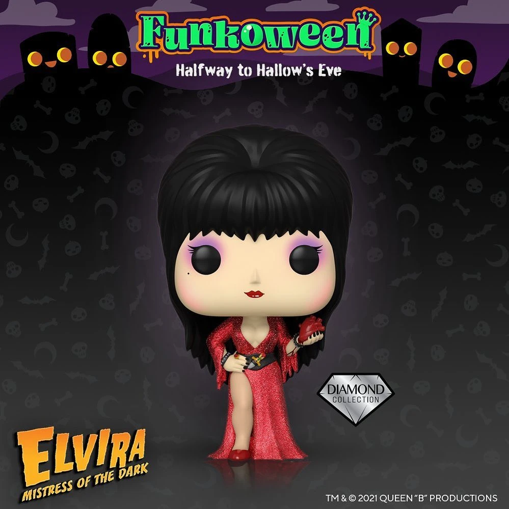 Quantum Collectibles Funko Pop! Vinyls Funko Pop! Icons: Elvira 40th Anniversary - Elvira Red Dress Diamond Exclusive Preorder 3 Quantum Collectibles Funko Pop! Vinyls Funko Pop! Icons: Elvira 40th Anniversary - Elvira Red Dress Diamond Exclusive Preorder