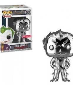 Quantum Collectibles Funko Pop! Batman Arkham Asylum: The Joker 53 (Silver Chrome) Target Exclusive Funko Pop! Vinyls