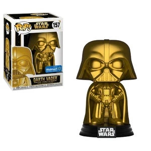 Quantum Collectibles USA Exclusive Stickered Pop Vinyls Funko POP! Star Wars: Darth Vader Gold Walmart Exclusive 3 Quantum Collectibles USA Exclusive Stickered Pop Vinyls Funko POP! Star Wars: Darth Vader Gold Walmart Exclusive