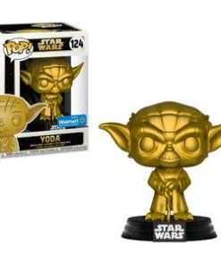 Quantum Collectibles Funko POP! Star Wars: Yoda Gold Walmart Exclusive