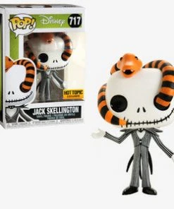 Quantum Collectibles Funko Pop! Disney Nightmare Before Christmas: Jack Skellington With Snake 717 Hot Topic Exclusive Funko Pop! Vinyls