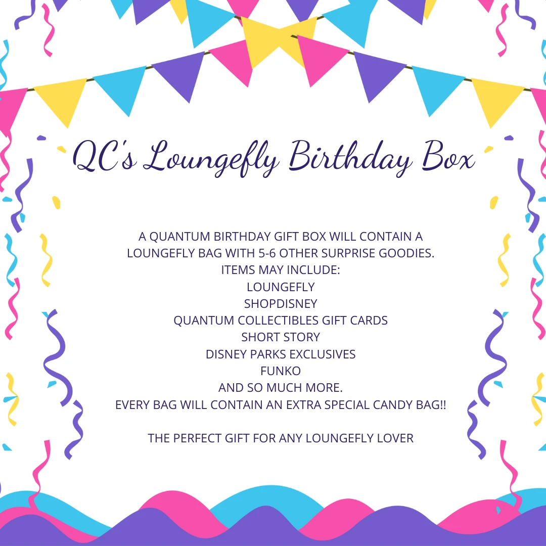 Mystery Bundles Quantum Collectibles Loungefly Birthday Box 3 Mystery Bundles Quantum Collectibles Loungefly Birthday Box