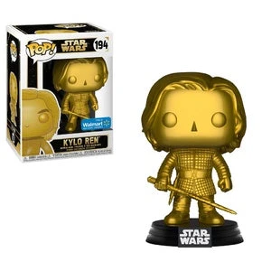 Quantum Collectibles USA Exclusive Stickered Pop Vinyls Funko POP! Star Wars: Kylo Ren Gold Walmart Exclusive 3 Quantum Collectibles USA Exclusive Stickered Pop Vinyls Funko POP! Star Wars: Kylo Ren Gold Walmart Exclusive