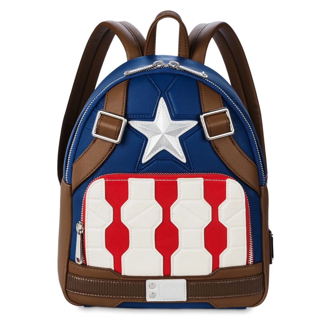 Quantum Collectibles Loungefly Disney Parks Captain America Mini Backpack Preorder 3 Quantum Collectibles Loungefly Disney Parks Captain America Mini Backpack Preorder
