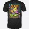 Quantum Collectibles Funko Pop! Vinyls Funko POP! Alice In Wonderland: Queen Of Hearts T-Shirt Black Light Tee (Funko Exclusive) Pre-Order