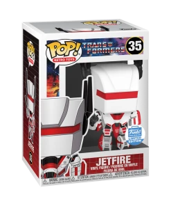 Quantum Collectibles Funko Pop! Vinyls Funko Pop! Retro Toys Transformers Jet Fire Funko Shop Exclusive