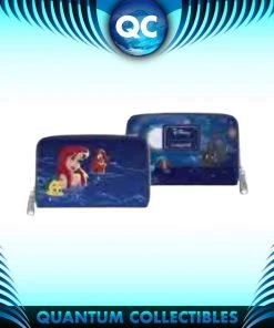 Quantum Collectibles Loungefly The Little Mermaid Fireworks Scene Wallet Preorder