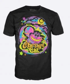 Quantum Collectibles Funko Pop! Vinyls Funko POP! Alice In Wonderland: Cheshire Cat T-Shirt Black Light Tee (Funko Exclusive) Pre-Order
