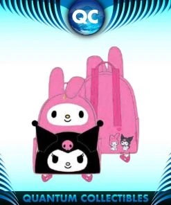 Quantum Collectibles Loungefly Sanrio My Melody And Kuromi Mini Backpack