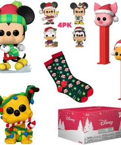 Quantum Collectibles Funko Pop! Disney Holiday Collectors Box - With 2 Pop! Vinyl Figures - Amazon Exclusive Pre-Order