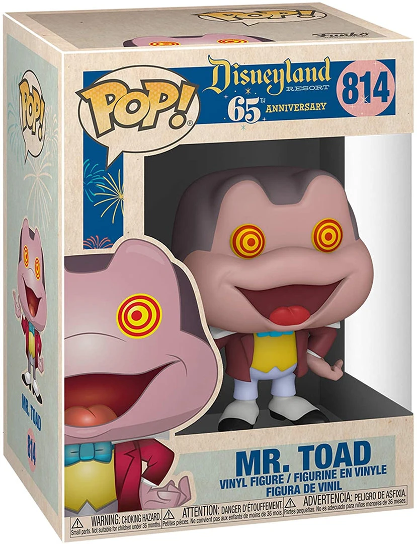Quantum Collectibles Funko Pop! Vinyls Funko Pop! Ride: Disney 65th Anniversary- Mr Toad With Spinning Eyes Pre-Order 3 Quantum Collectibles Funko Pop! Vinyls Funko Pop! Ride: Disney 65th Anniversary- Mr Toad With Spinning Eyes Pre-Order