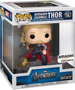 Quantum Collectibles Funko Pop! Marvel Thor Deluxe Amazon Exclusive Funko Pop! Vinyls
