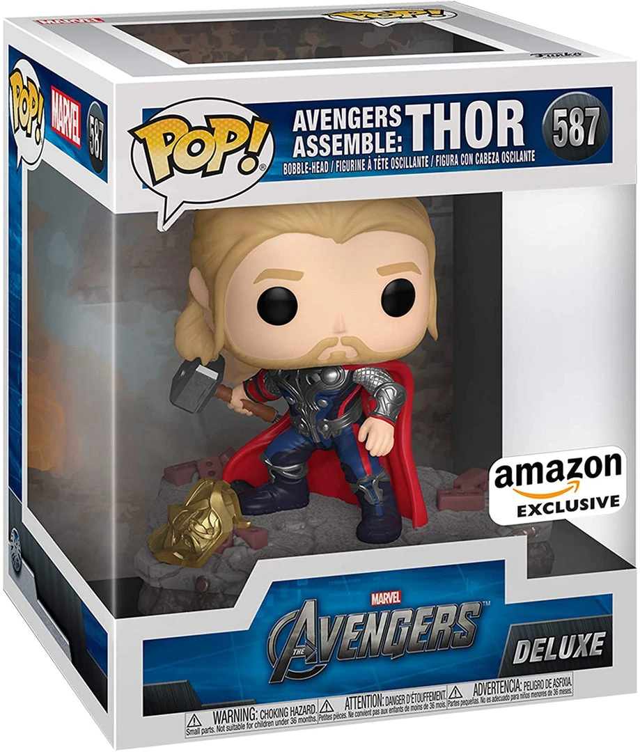 Quantum Collectibles Funko Pop! Marvel Thor Deluxe Amazon Exclusive Funko Pop! Vinyls 3 Quantum Collectibles Funko Pop! Marvel Thor Deluxe Amazon Exclusive Funko Pop! Vinyls