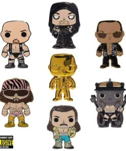 Quantum Collectibles Funko Pop! Vinyls WWE WrestleMania Blind-Box Enamel Pop! Pin Case Of 12 - Entertainment Earth Exclusive Pre-Order