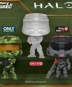 Quantum Collectibles Funko Pop! Games Halo US Exclusive Bundle Pre-Order Funko Pop! Vinyls