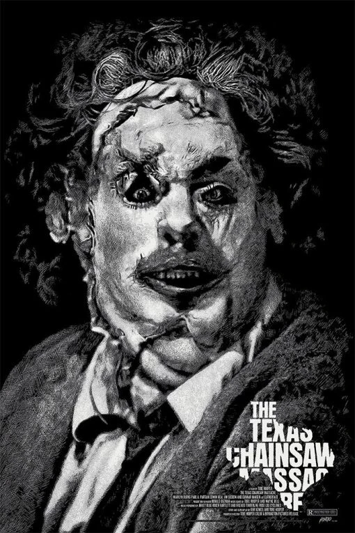 Quantum Collectibles Texas Chainsaw Massacre Screenprinted Poster (Edition Of 225)