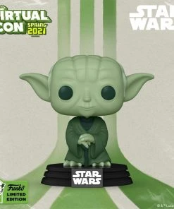 Quantum Collectibles Funko Pop! Star Wars Green Yoda ECCC 2021 Exclusive