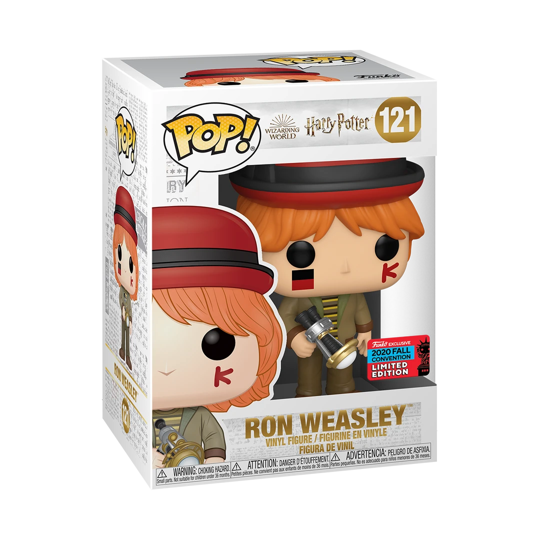 Quantum Collectibles Funko Pop! NYCC 2020 Harry Potter: Ron Wealsey At World Cup 3 Quantum Collectibles Funko Pop! NYCC 2020 Harry Potter: Ron Wealsey At World Cup